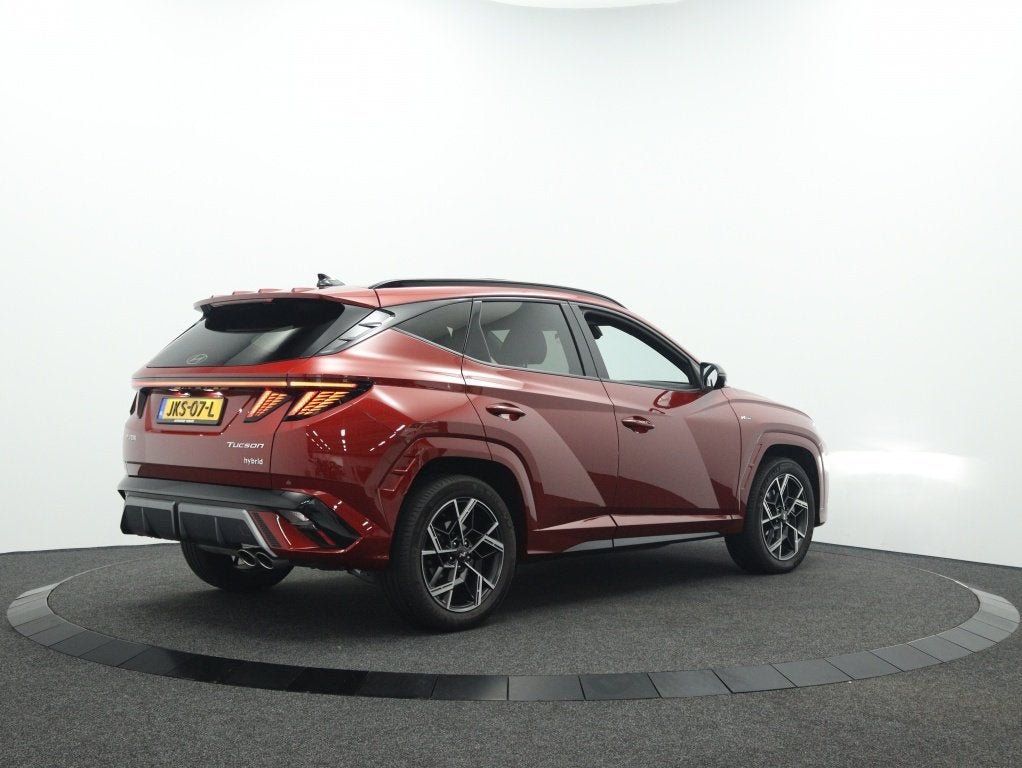 Hyundai Tucson 1.6 T-GDI HEV N Line Sky | 360 camera | Navig, Auto's, Hyundai, Gebruikt, 4 cilinders, Adaptive Cruise Control