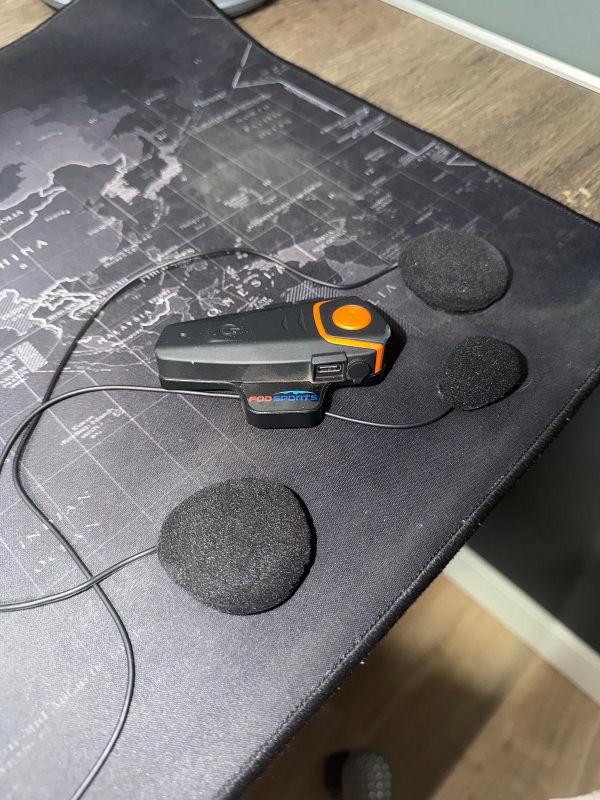 Motorhelm Intercom Headset, Verzenden, Gebruikt