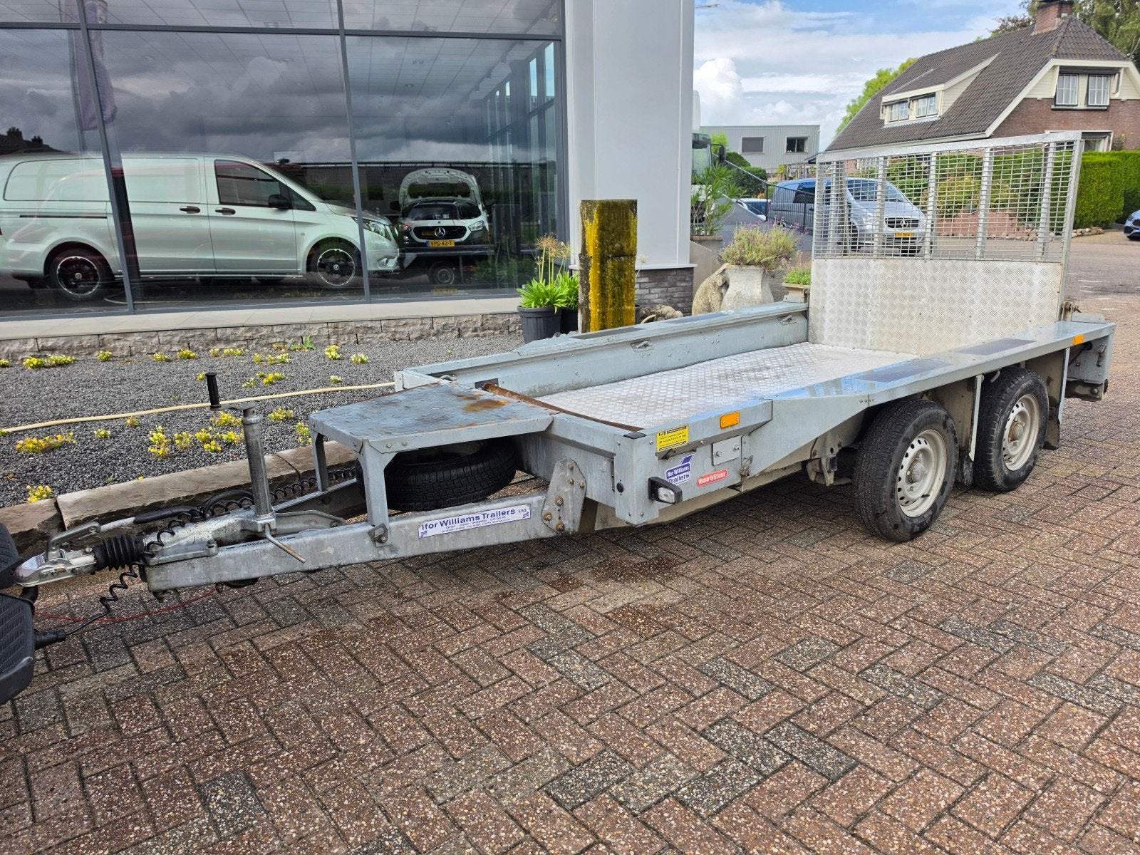 Ifor Williams GX-105 Machinetransporter - 2017, Ophalen, Gebruikt