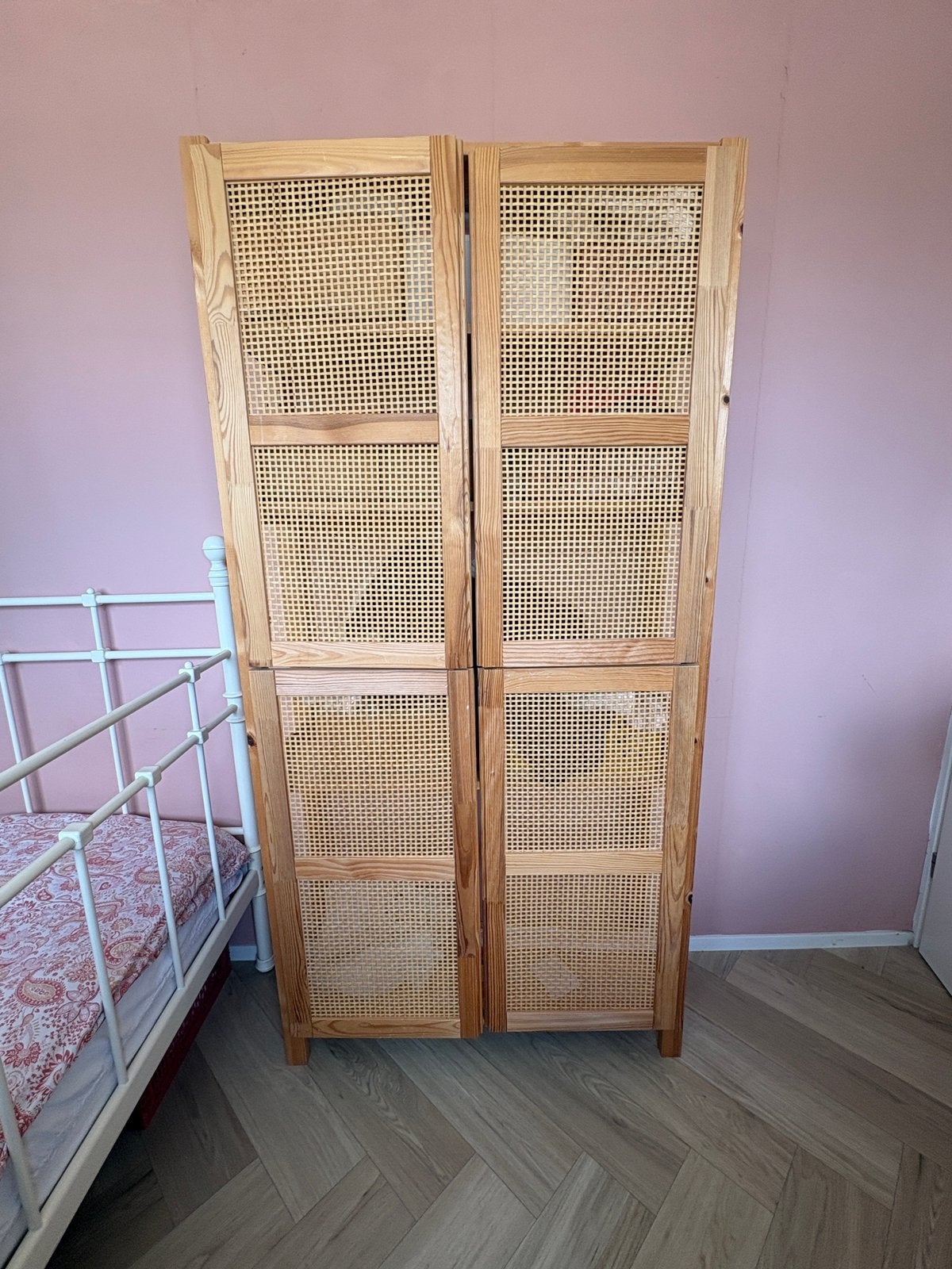 Kast Ivar IKEA met bamboe, Ophalen, Gebruikt