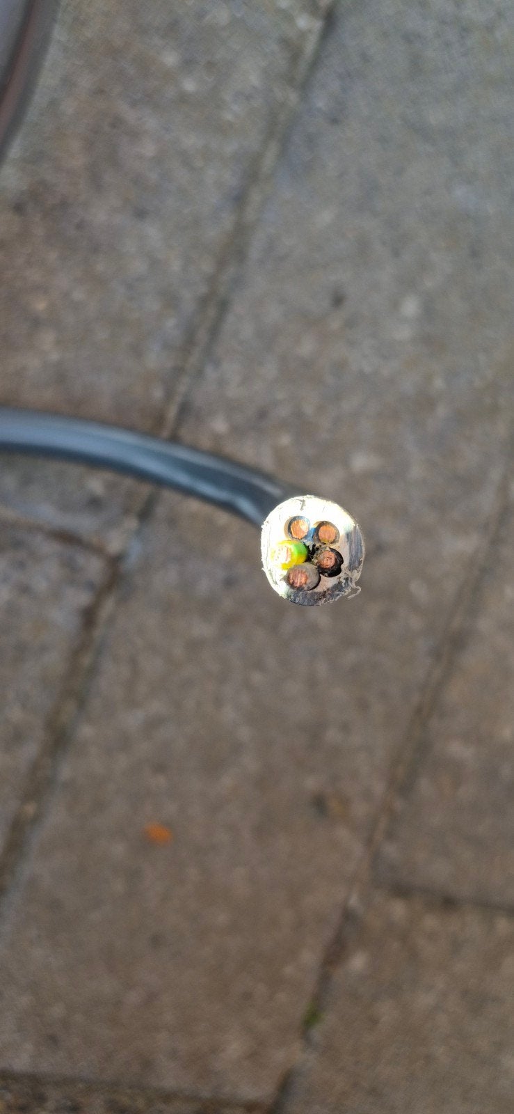 VMVK Kabel 5x4mm2 kabel, Doe-het-zelf en Verbouw, Ophalen, Gebruikt, Overige merken, Kabel of Snoer
