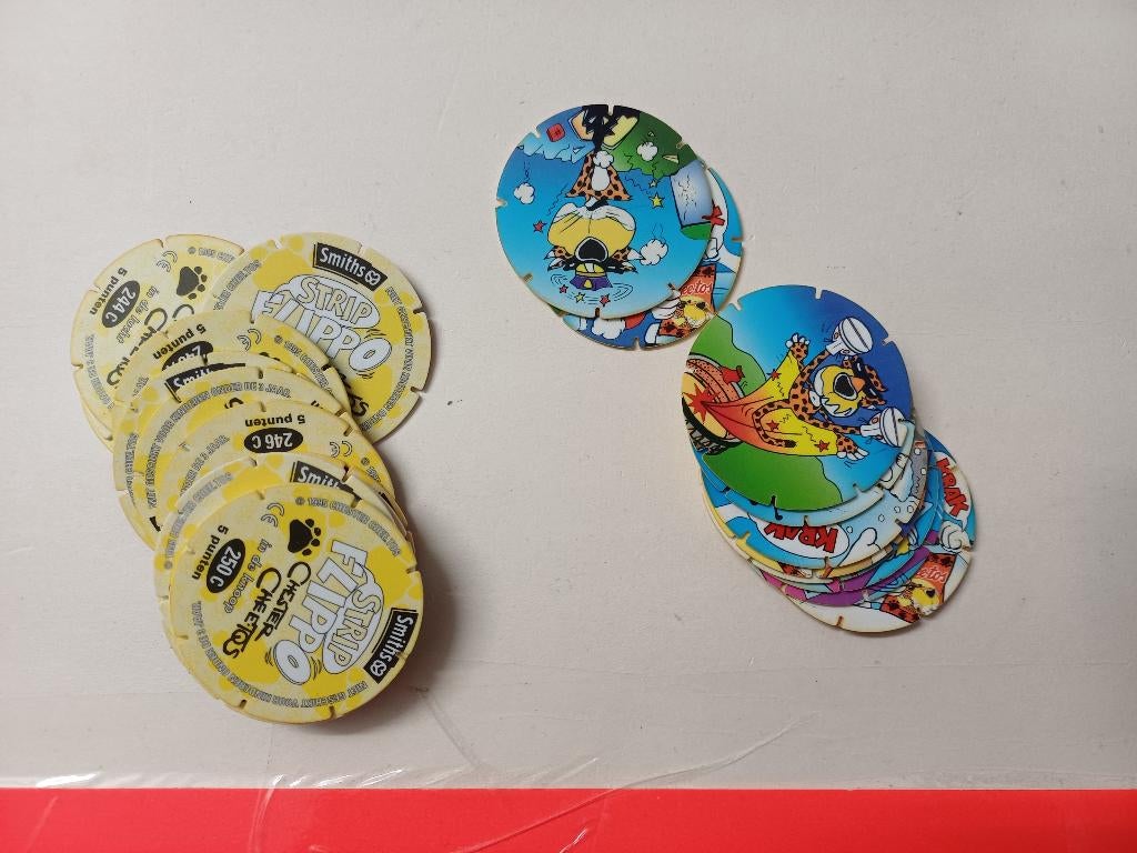 29 stuks Flippo's - Chestor Cheetos Flippo - (ii), Verzamelen, Flippo's, Losse flippo's, Chester Cheetos, Ophalen of Verzenden