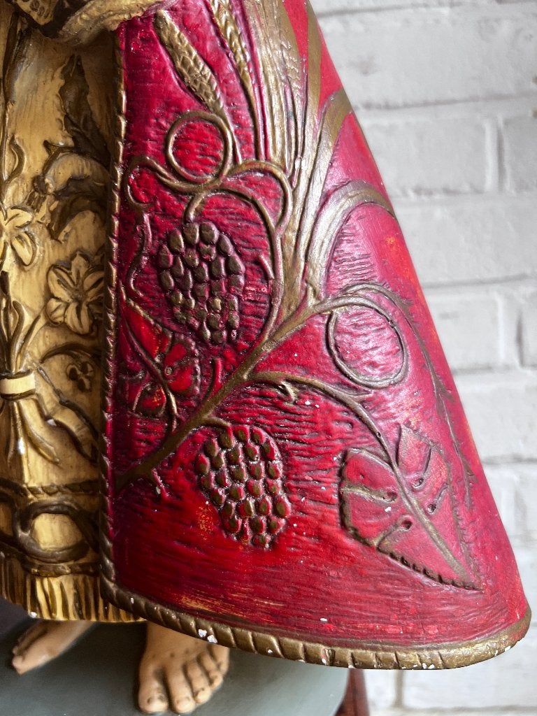 kindje van praag, oud, gips, 57 cm hoog, Antiek en Kunst, Ophalen of Verzenden