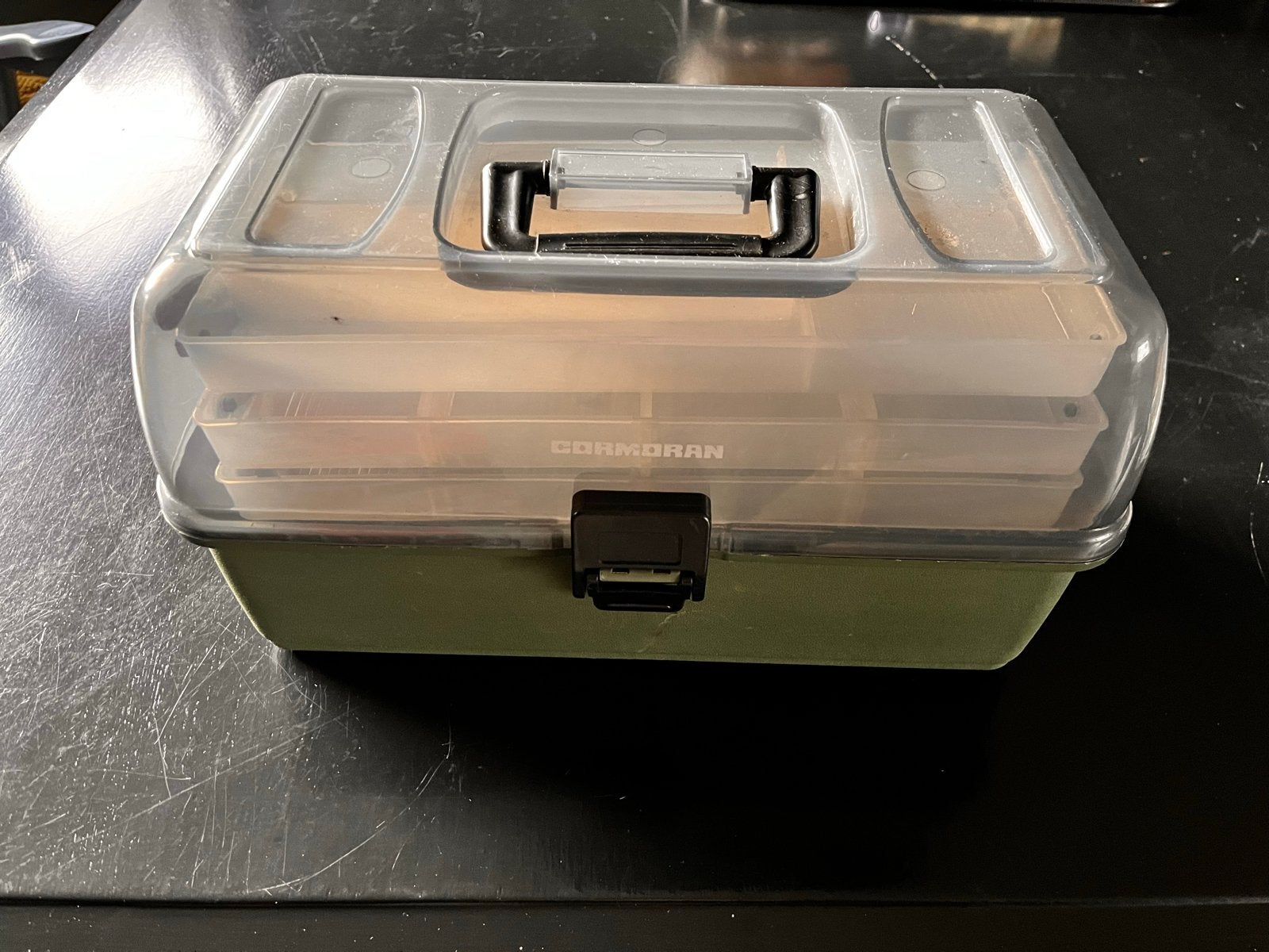 Cormoran viskoffer - Handige opbergbox voor visgerei, Ophalen, Gebruikt, Koffer of Tas