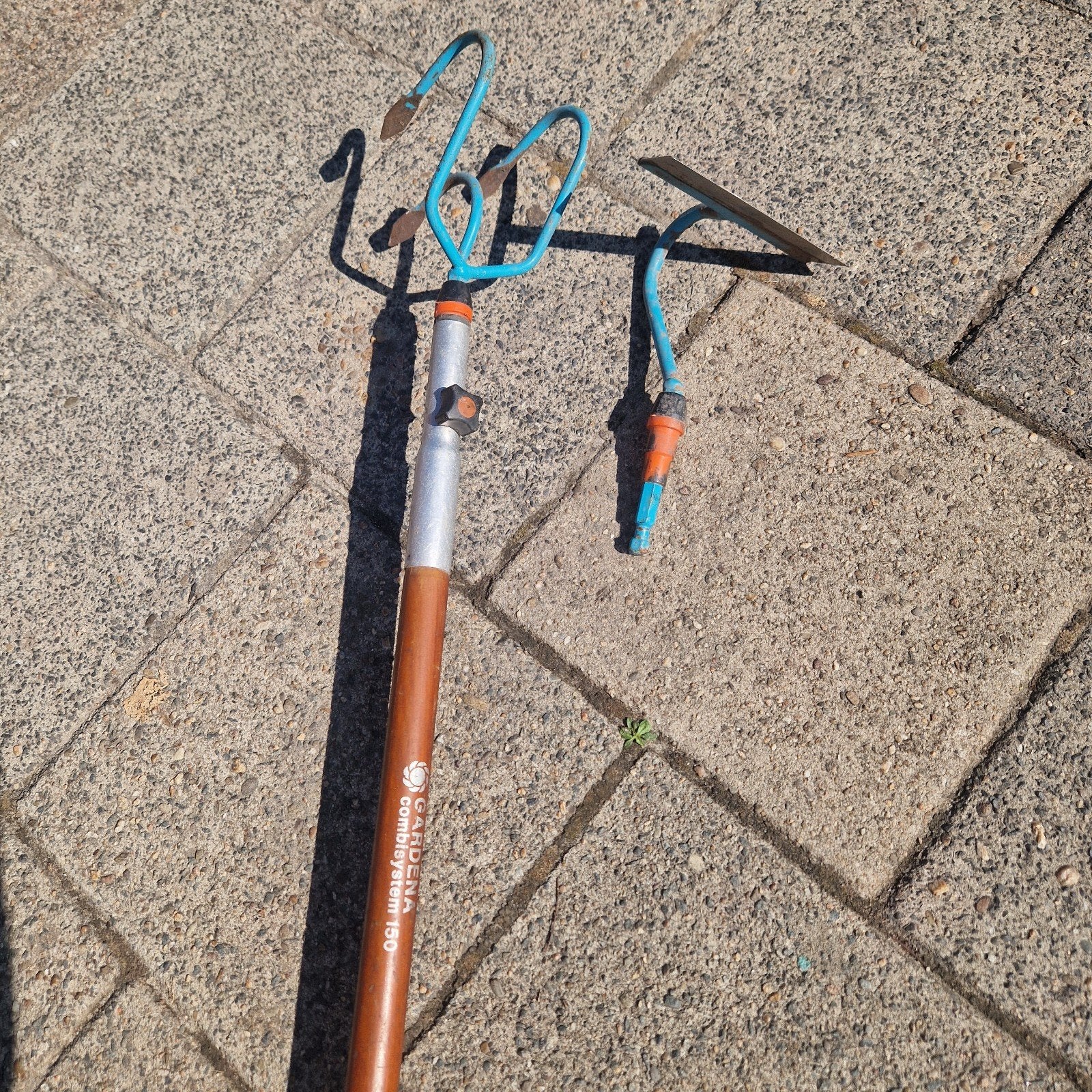 Gardena tuingereedschap, Ophalen, Gebruikt