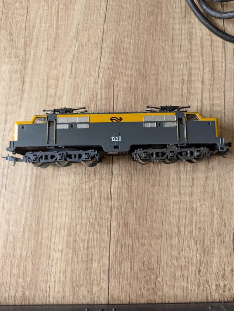 Mooie NS Trein Locomotief en Wagons Ho, Hobby en Vrije tijd, Overige merken, Treinset, Gelijkstroom of Wisselstroom, Ophalen of Verzenden