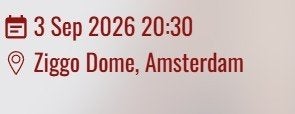roxy dekker, Tickets en Kaartjes, Eén persoon, September