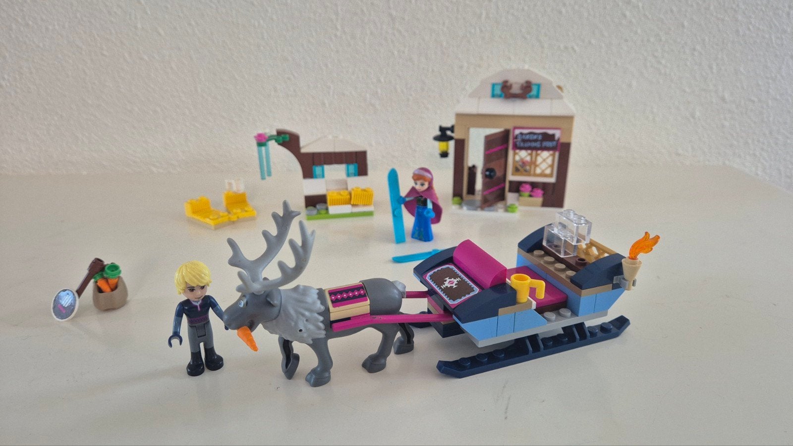 Lego Disney Princess: 41066 Slee-avontuur met Anna & Kristof, Lego, Ophalen of Verzenden, Inclusief minifiguren, Disney