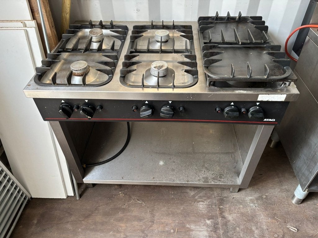 gaskooktoestel, Zakelijke goederen, Horeca | Keukenapparatuur, Ophalen, Gebruikt, Fornuis, Frituur en Grillen
