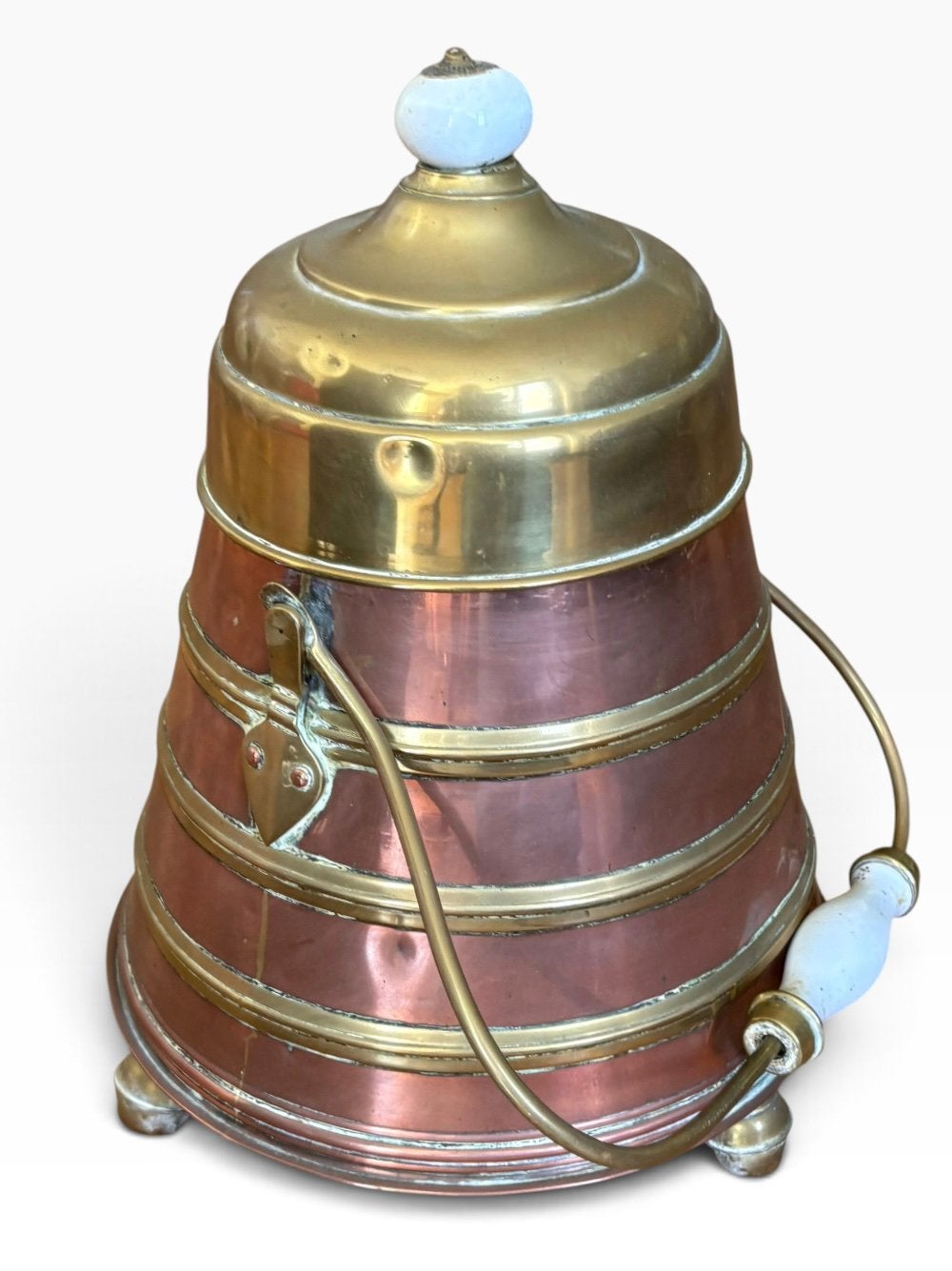 Koperen doofpot, Ophalen of Verzenden, Koper