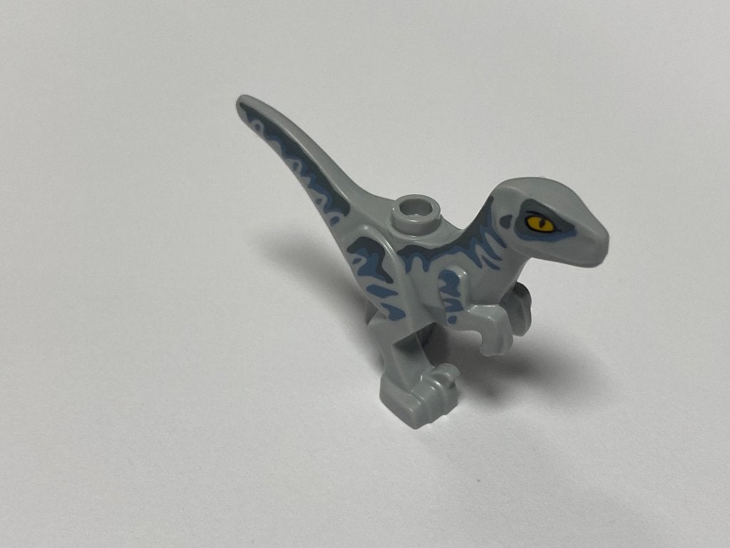 Lego lichtgrijze baby dinosaurus Velociraptor, Jurassic World, Lego, Overige typen, Nieuw