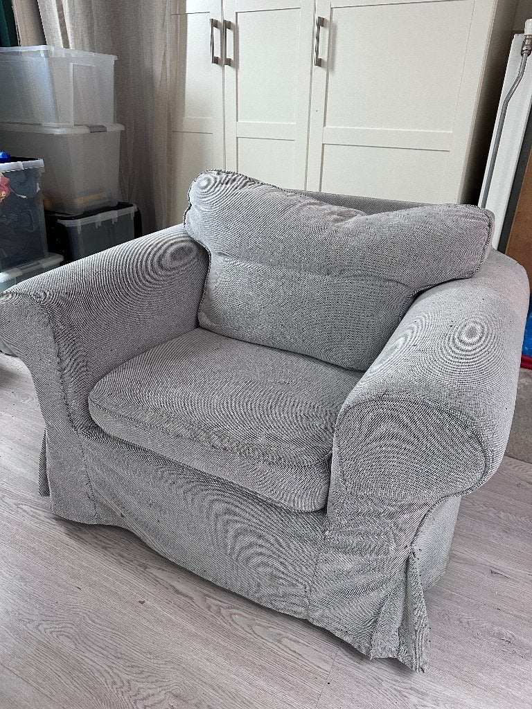 Stoel fateuil ektorp ikea Gratis!!, Ophalen, Gebruikt, 75 tot 100 cm