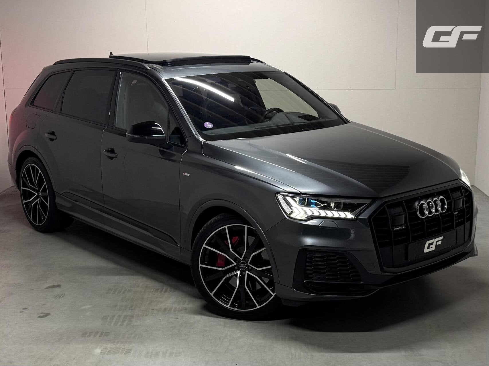 Audi Q7 60 TFSIe Quattro Competition S-Line Pano RS-Seats B&, Auto's, Audi, Automaat, Gebruikt, 2995 cc, Met garantie (alle)
