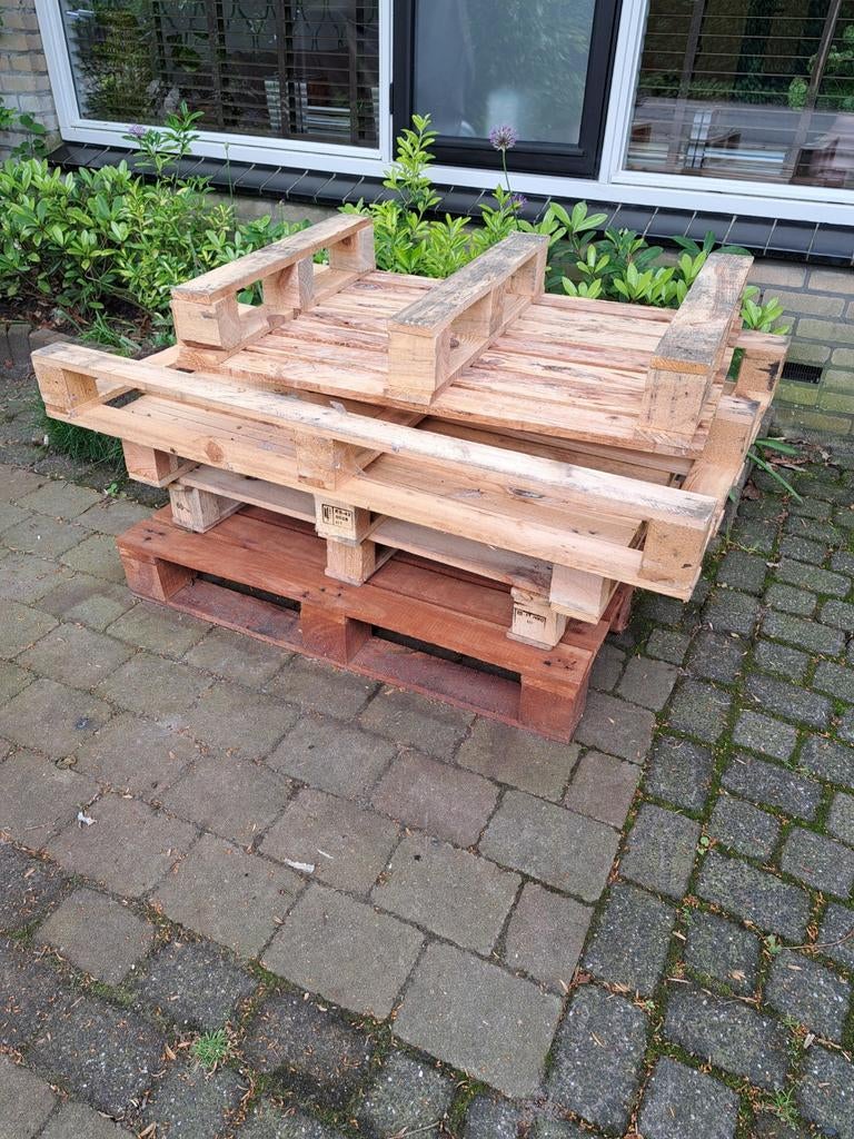 Pallets gratis ophalen!, Ophalen, Overige houtsoorten, Minder dan 200 cm, Pallet