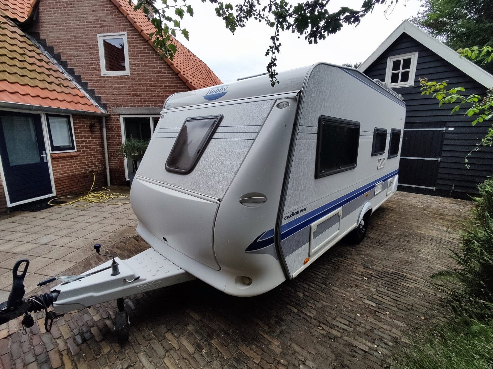 HOBBY Excellent Easy 460 UFE uit 2003, Rondzit, Hobby, Frans bed, Particulier