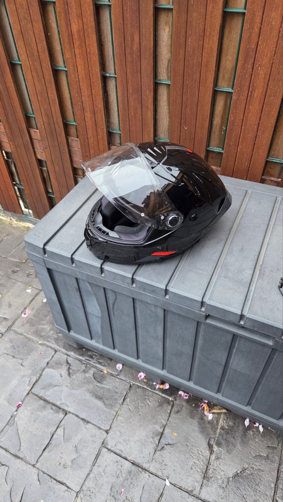 scooter/ motor helm.  Integraalhelm - Zwart, Motoren, Overige merken, M, Heren, Ophalen of Verzenden