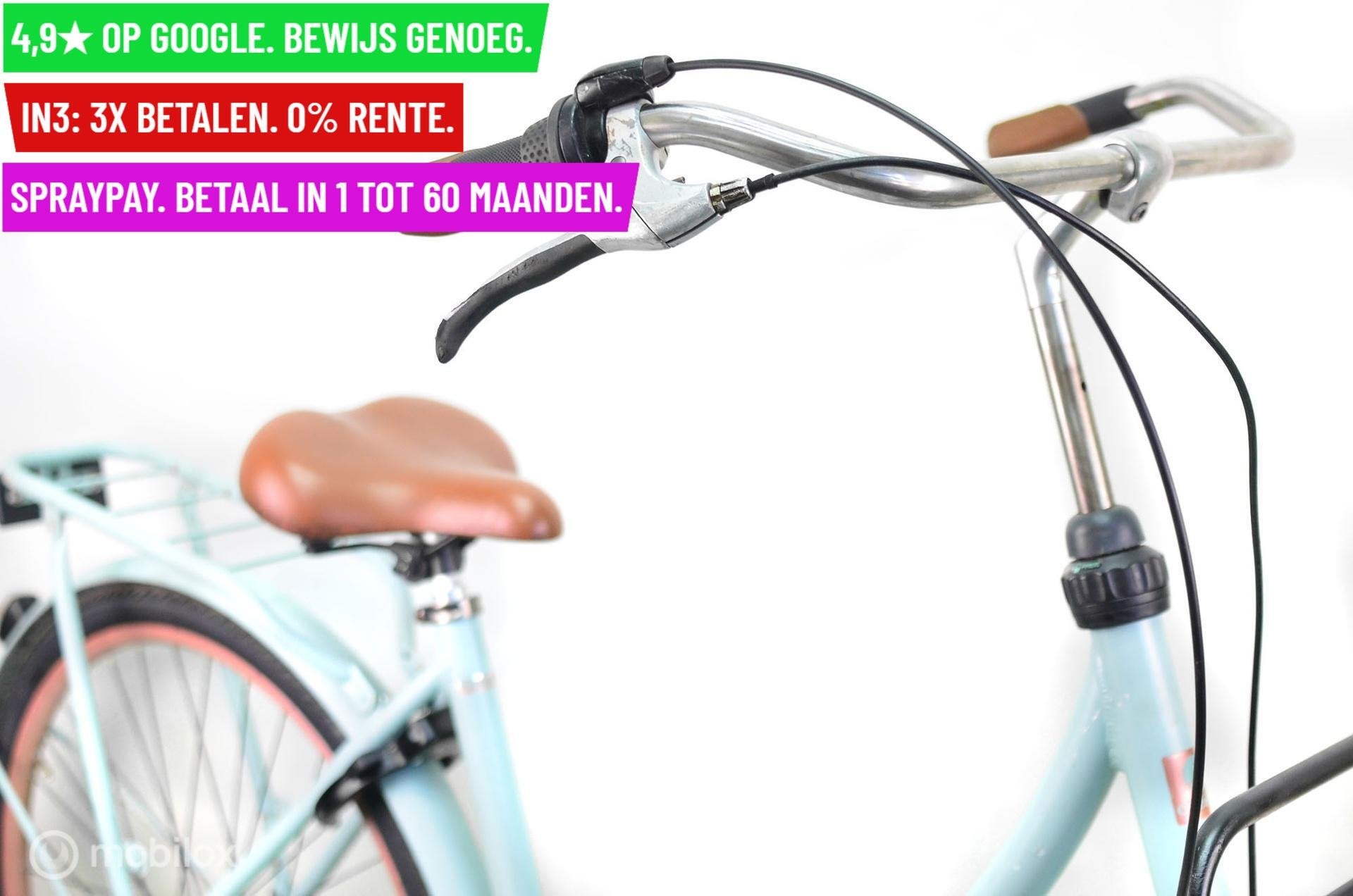 Damesfiets Gazelle Puur 28"/54cm/3ver - Garantie/Levering, 9713 Bv Groningen, Gebruikt, Gazelle, 56 cm of meer