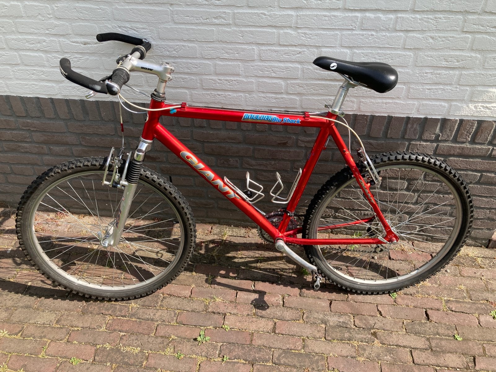 Giant Boulder Alu Shock - zeer nette staat