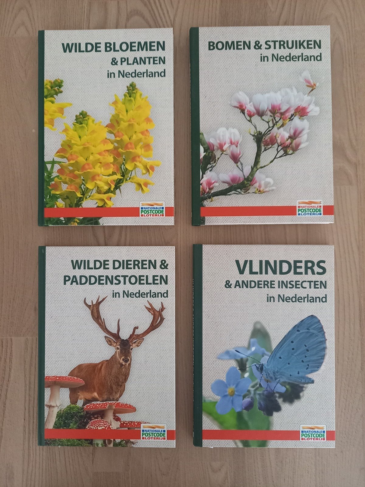 Natuurboeken van de postcode loterij, Boeken, Ophalen, Zo goed als nieuw, Bloemen, Planten en Bomen, Nationale Postcode Loterij