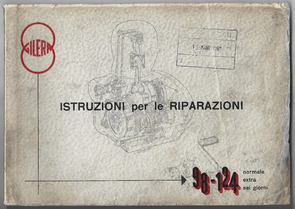 Gilera 100 cc - 125 cc reparatieboek riparazioni (7179z), Verzenden, Overige merken