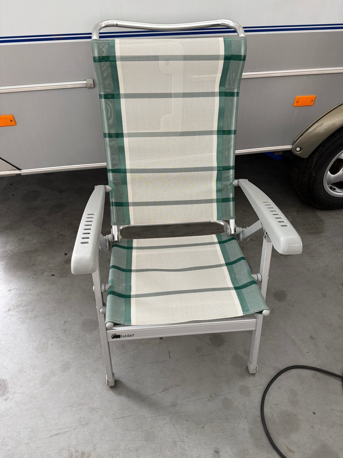 Nette dukdalf camping stoel campingstoelen, Ophalen, Campingstoel