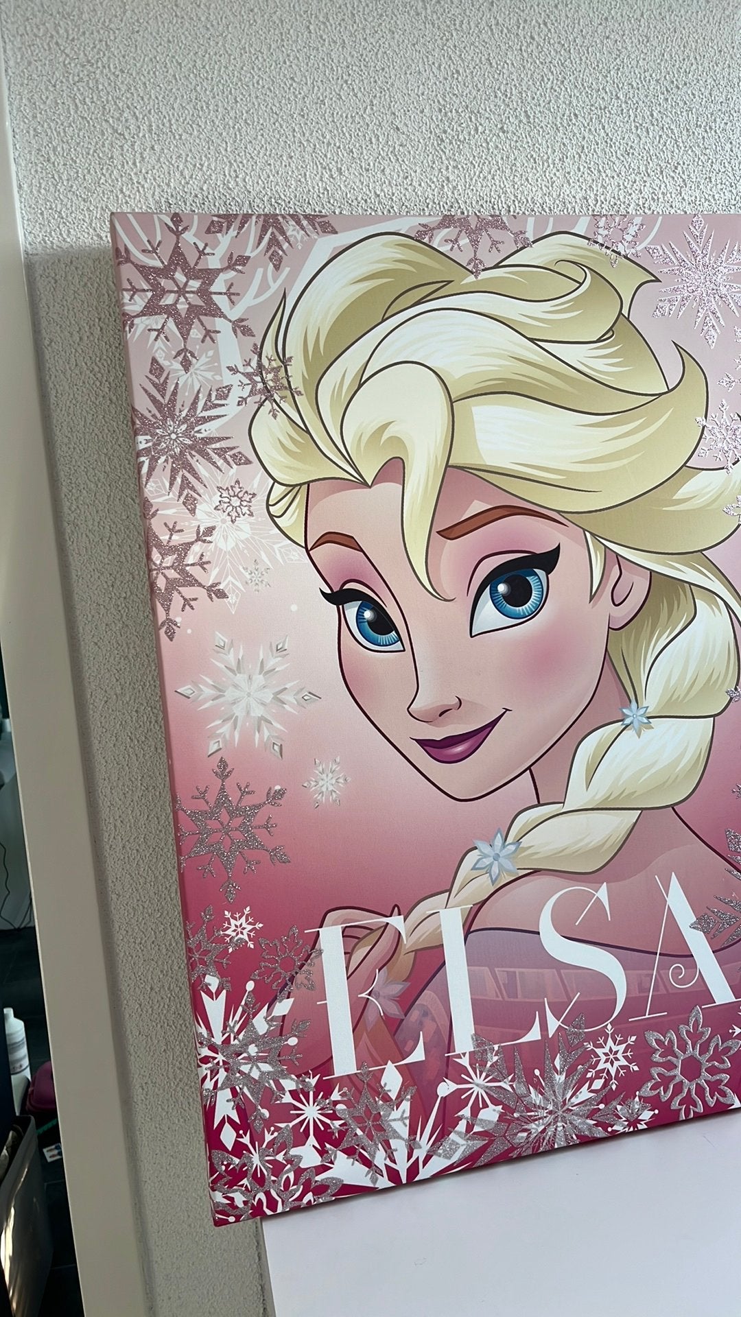 Elsa canvas, Ophalen, Zo goed als nieuw, Wanddecoratie