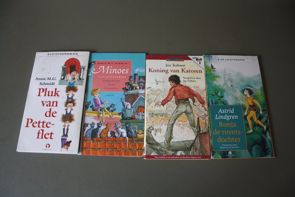 Pluk van de Petteflet Minoes Koning van Katoren Ronja, Annie M.G. Schmidt, Kind, Cd, Ophalen of Verzenden