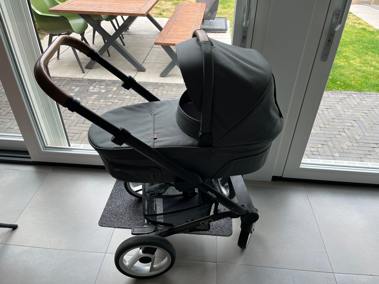 Mutsy Nio combiwagen incl. accessoires, Ophalen, Gebruikt, Combiwagen, Mutsy