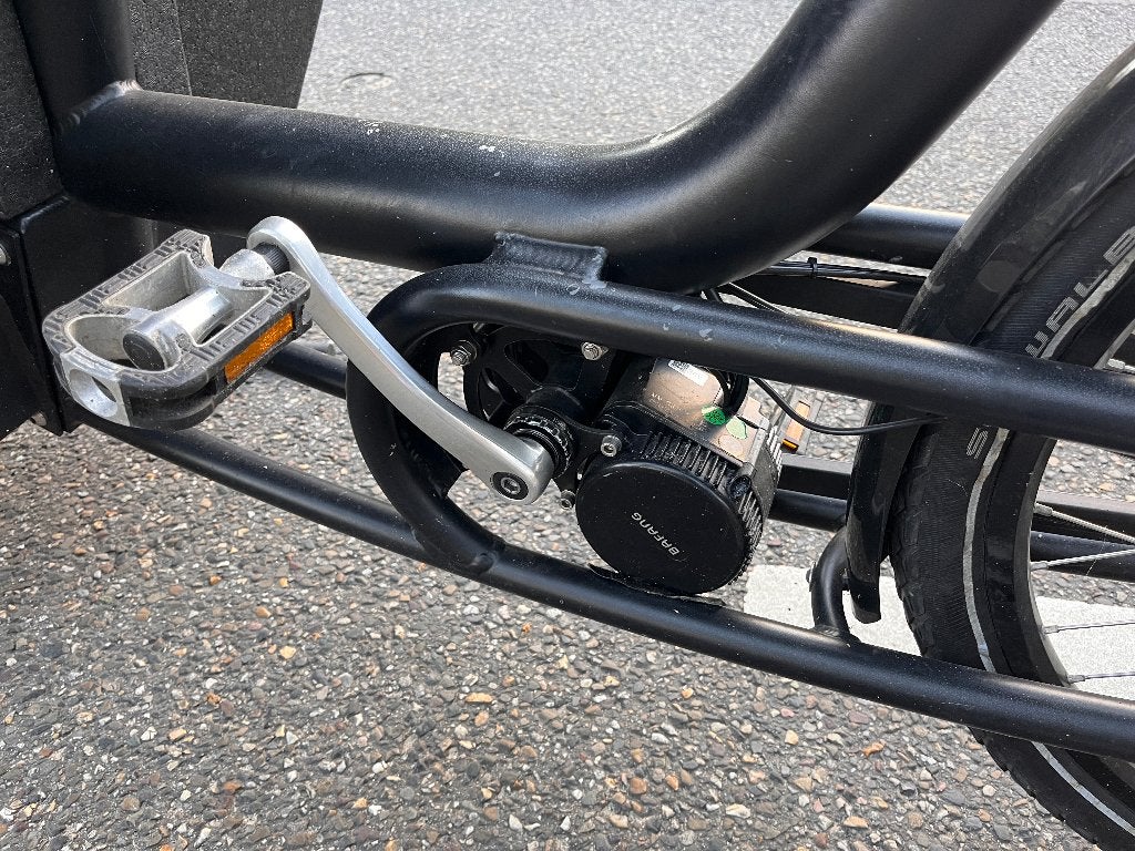 Bakfiets Urban Arrow Electric, Fietsen en Brommers, Gebruikt, 2 kinderen, Elektrisch, Trommelrem