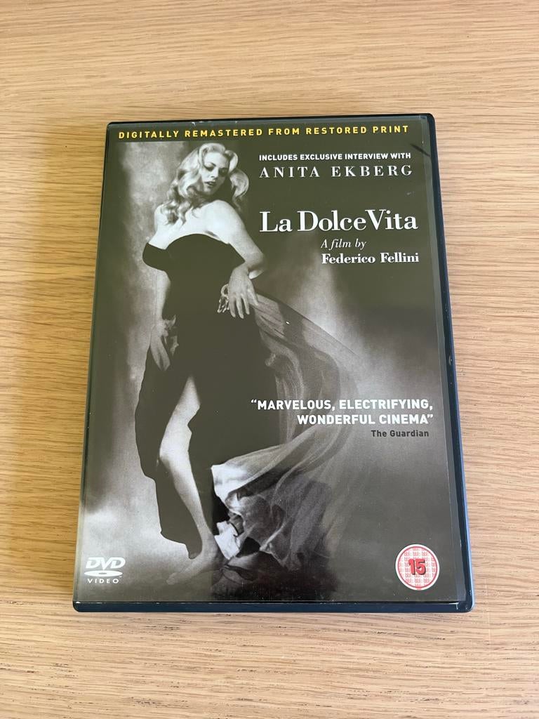 La Dolce Vita DVD - Digitally Remastered, Vanaf 16 jaar, Ophalen of Verzenden, Zo goed als nieuw, Drama