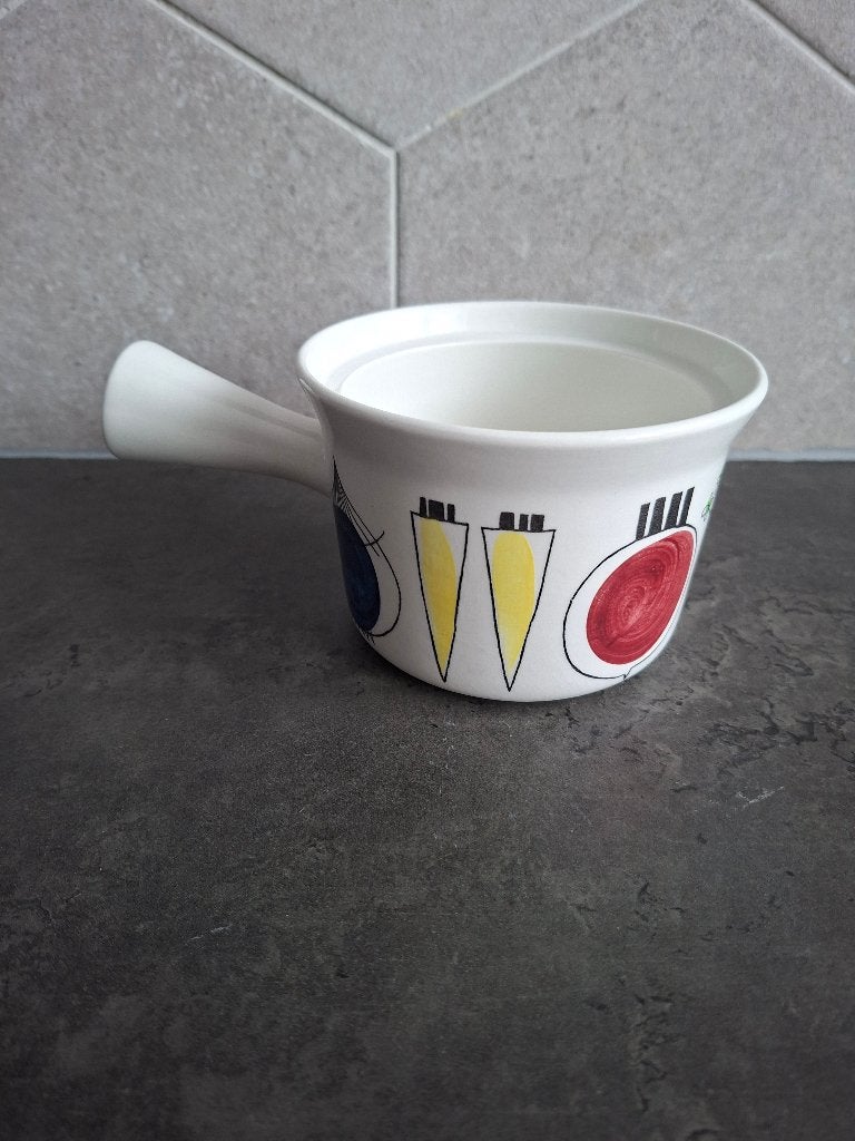 Vintage Rörstrand Picknick Sauspan - Handgeschilderd, Ophalen