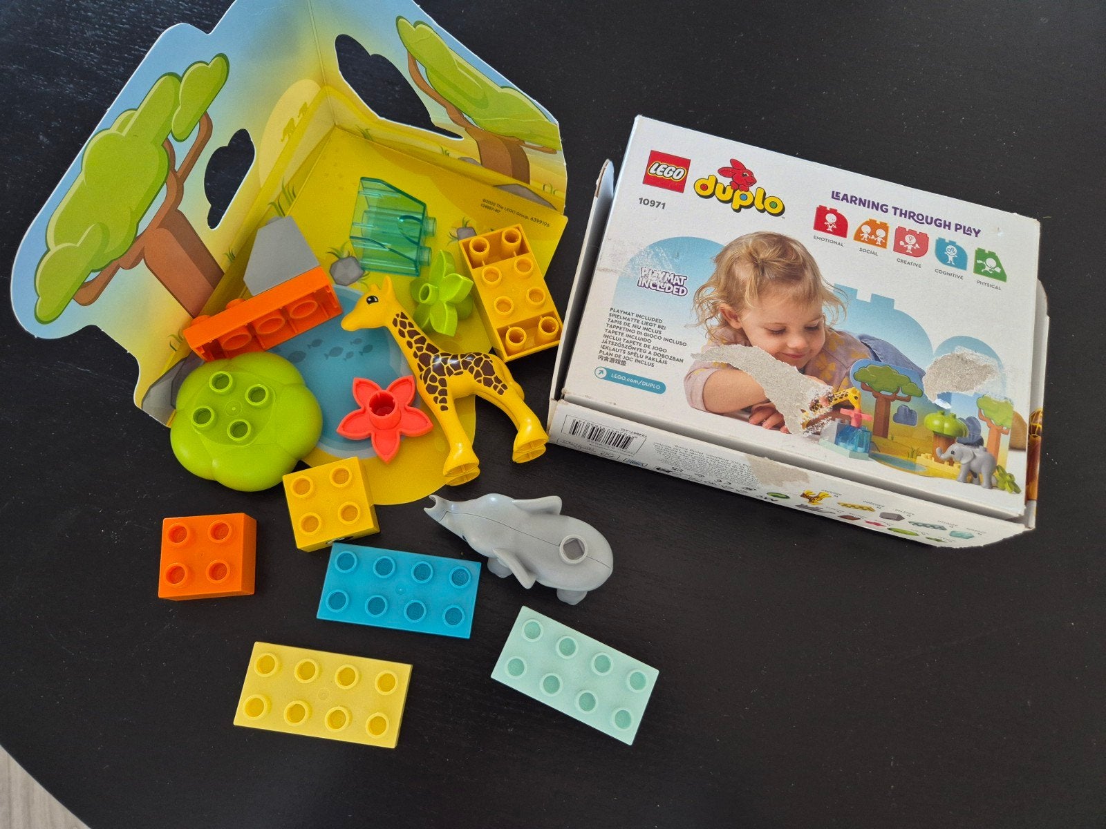 Lego Duplo 10971 Wilde Dieren van Afrika, Ophalen, Compleet, Overige thema's, Zo goed als nieuw