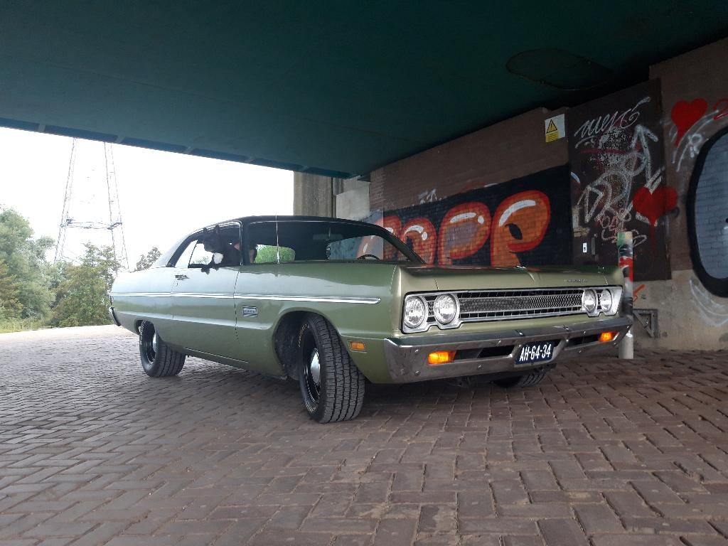 Te Koop; 1969 Plymouth Fury III, 2 door “Sports Hardtop”, Auto's, Automaat, Achterwielaandrijving, Overige bekleding, 330 pk