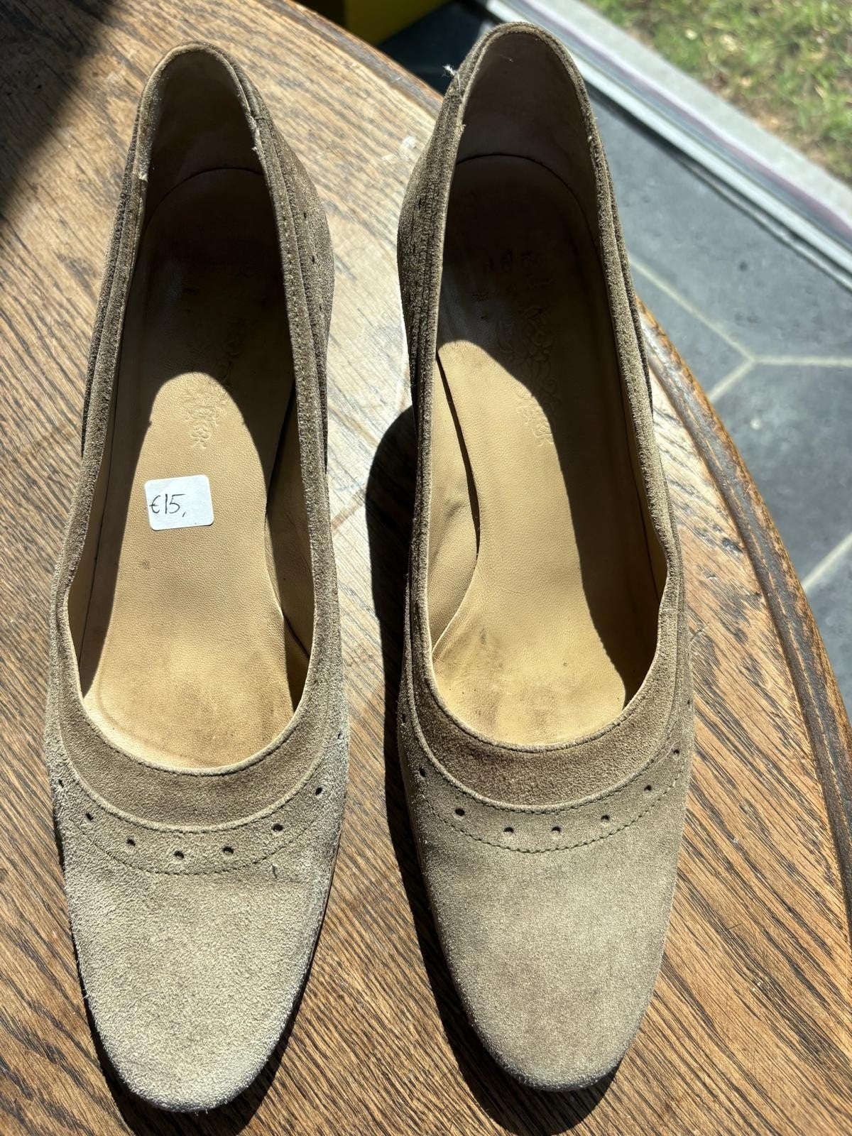 N.D.C. Picado Castorino Militaire Pumps - Maat 38.5, Ophalen of Verzenden