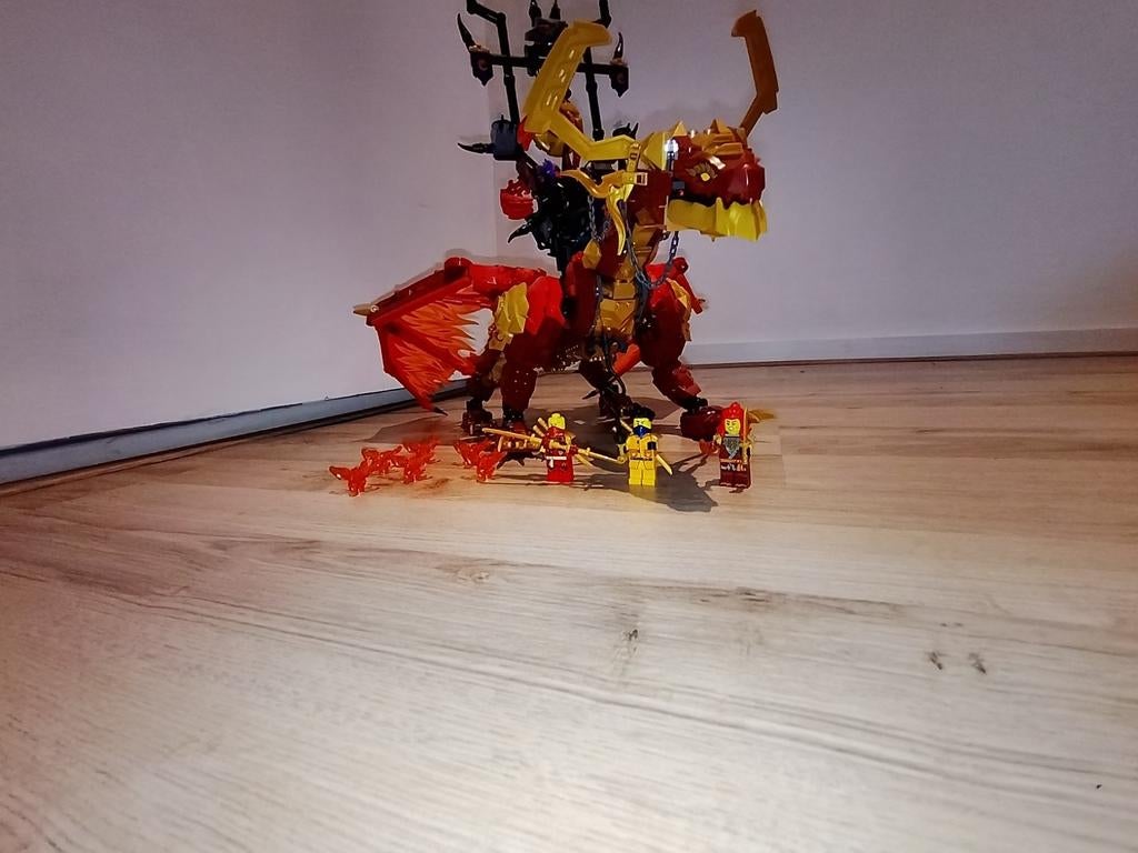 Lego Ninjago Source Dragon Of Motion (71822), Ophalen, Lego, Zo goed als nieuw, Compleet