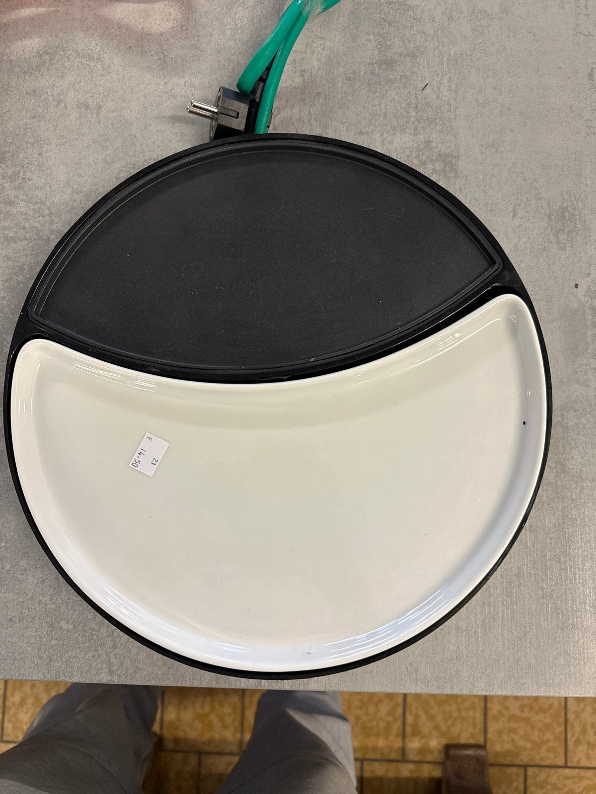 Elektrische grillplaat met twee zones, Ophalen, ., ., .
