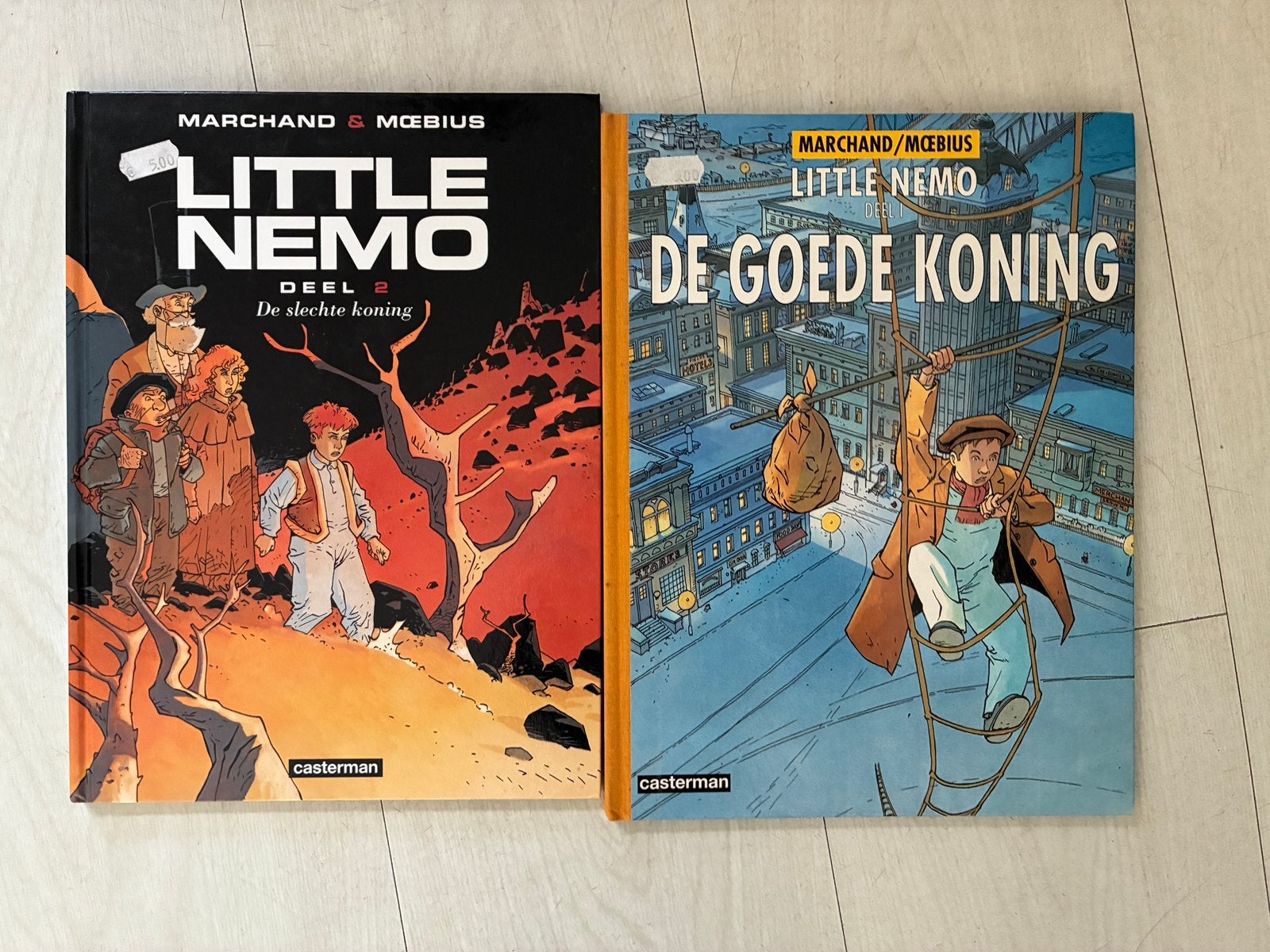 Little Nemo 1 en 2 – De Goede Koning & De Slechte Koning., Meerdere stripboeken, Ophalen of Verzenden, Gelezen