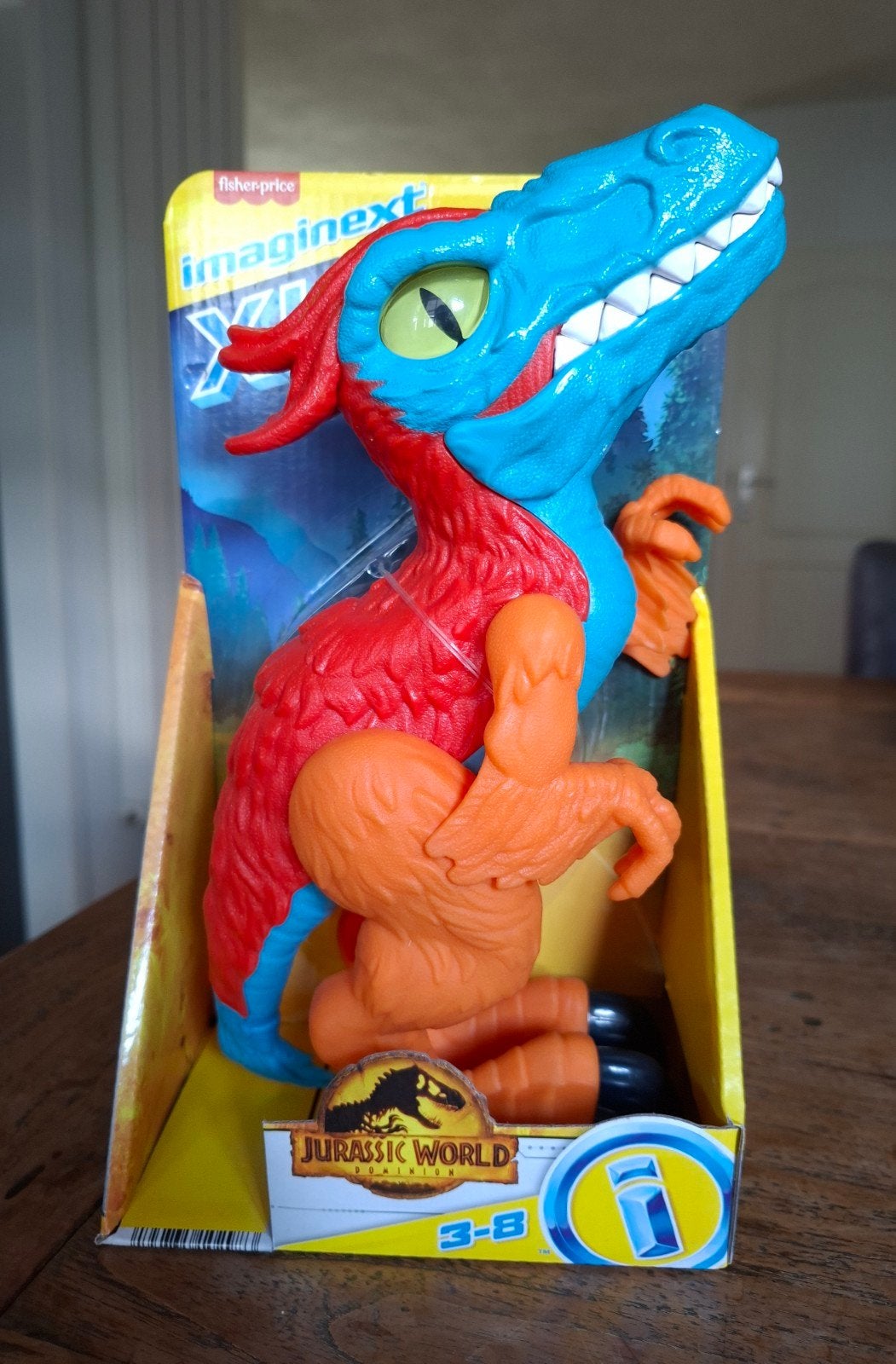 Fisher-Price Imaginext Jurassic World Pyroraptor XL, Ophalen of Verzenden, Nieuw