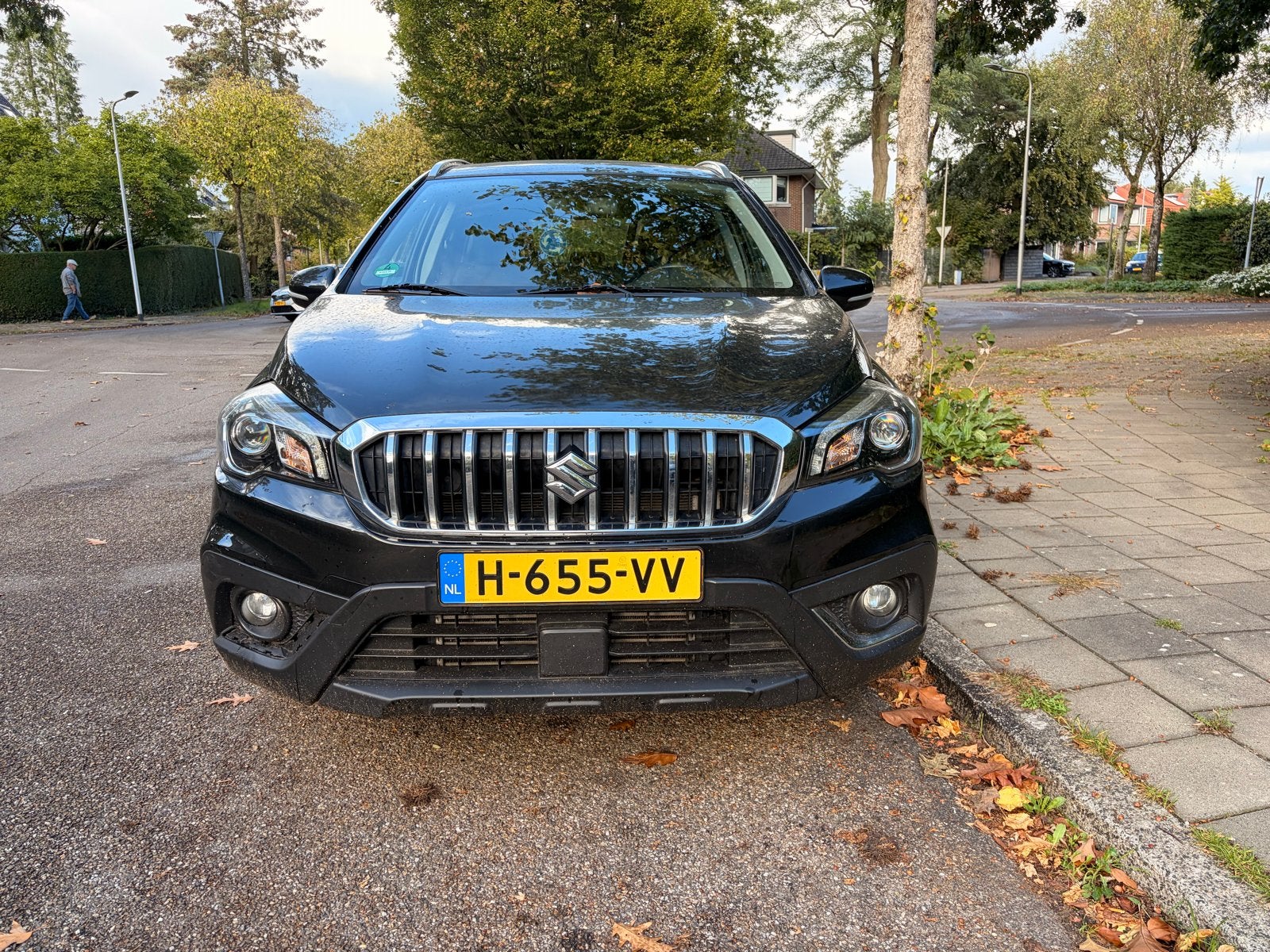 Suzuki S-Cross 1.0 Boosterjet 112PK Aut 2019 Zwart, Auto's, 400 kg, 14 km/l, 1200 kg, Particulier