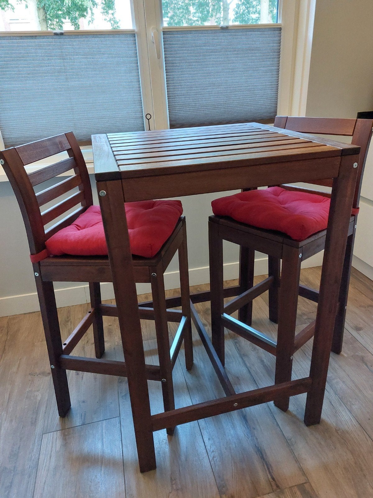 Bartafel met 2 krukken, Huis en Inrichting, Ophalen, Gebruikt