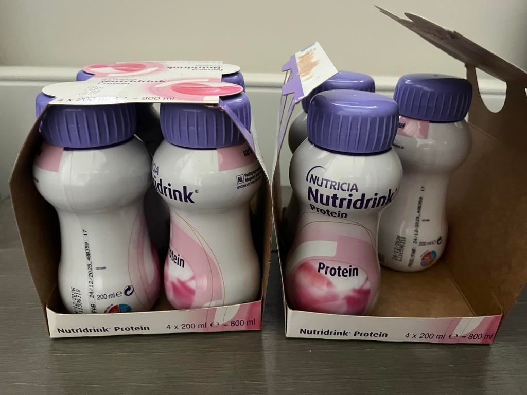 Nutricia proteine drink aarbeien smaak, Ophalen of Verzenden