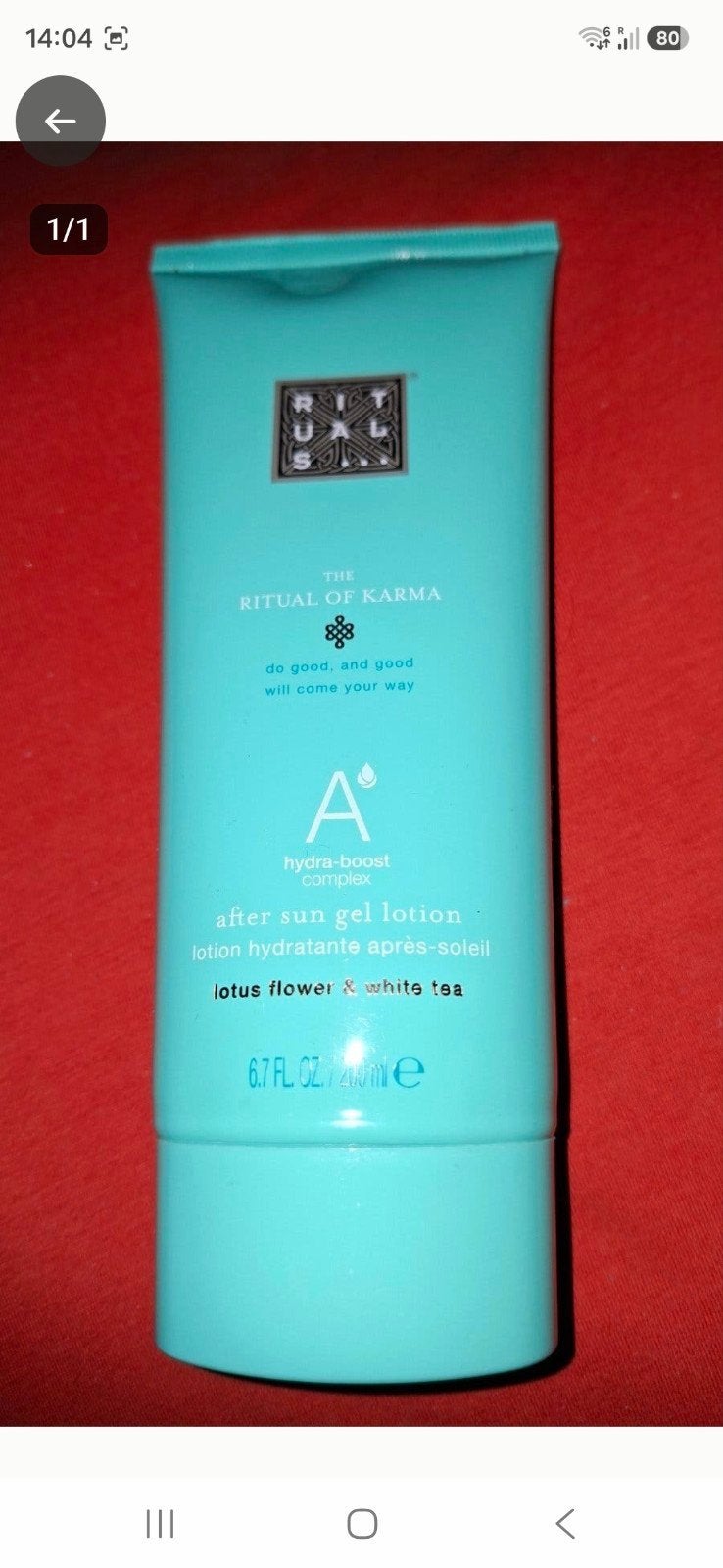 Rituals The Ritual of Karma After Sun Gel Lotion 200ml, Ophalen of Verzenden
