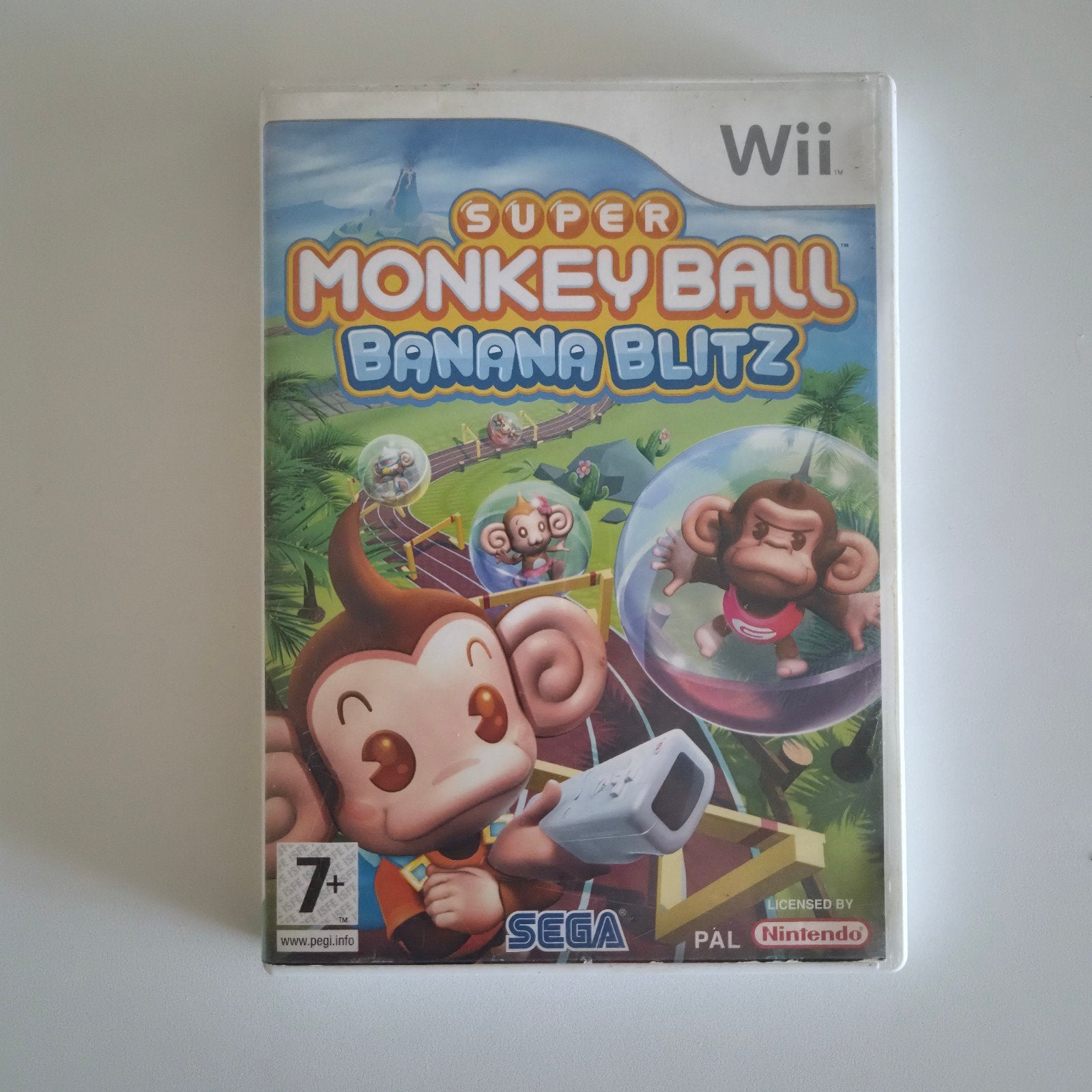 Super Monkey Ball Banana Blitz - Nintendo Wii, Spelcomputers en Games, Avontuur en Actie, Gebruikt, 1 speler, Eén computer
