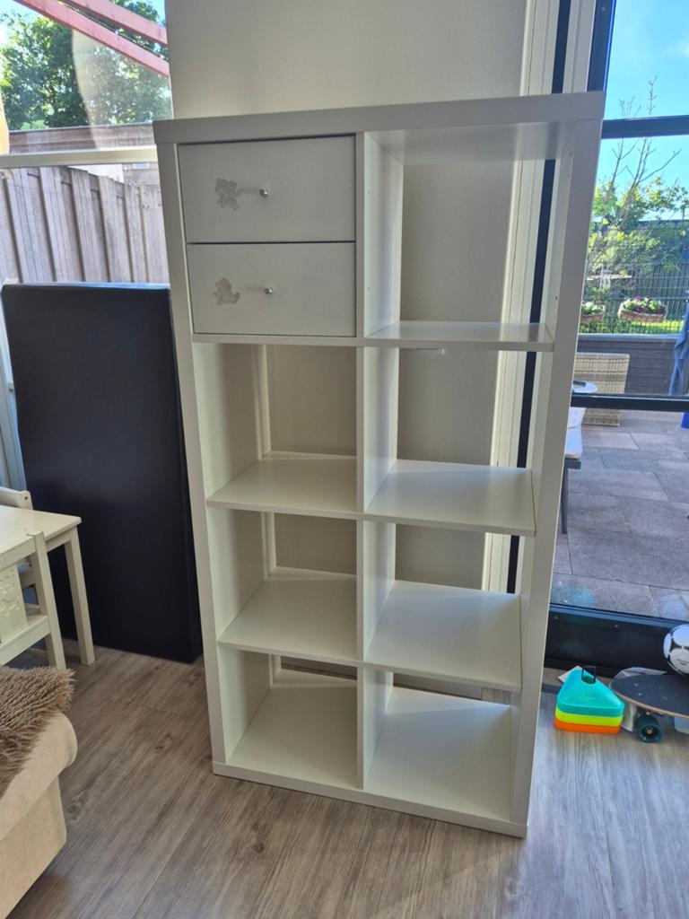 Ikea Pax kast met lades en open vakken - gratis af te halen, Ophalen, Gebruikt