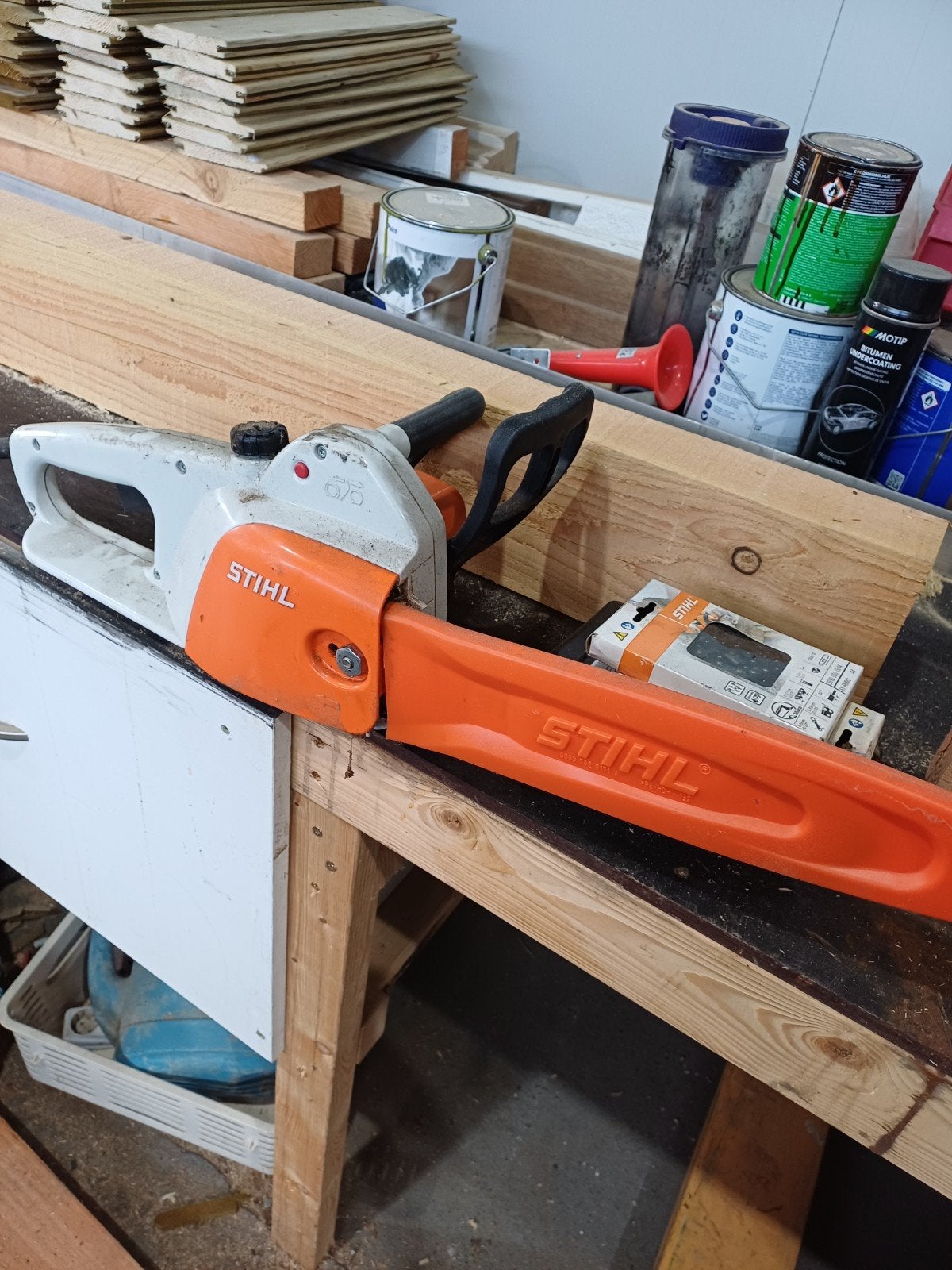 Stihl MSE 141 C elektrische kettingzaag, Info@stihl.de, Stihl, Gebruikt, 71336 Waiblingen/GERMANY