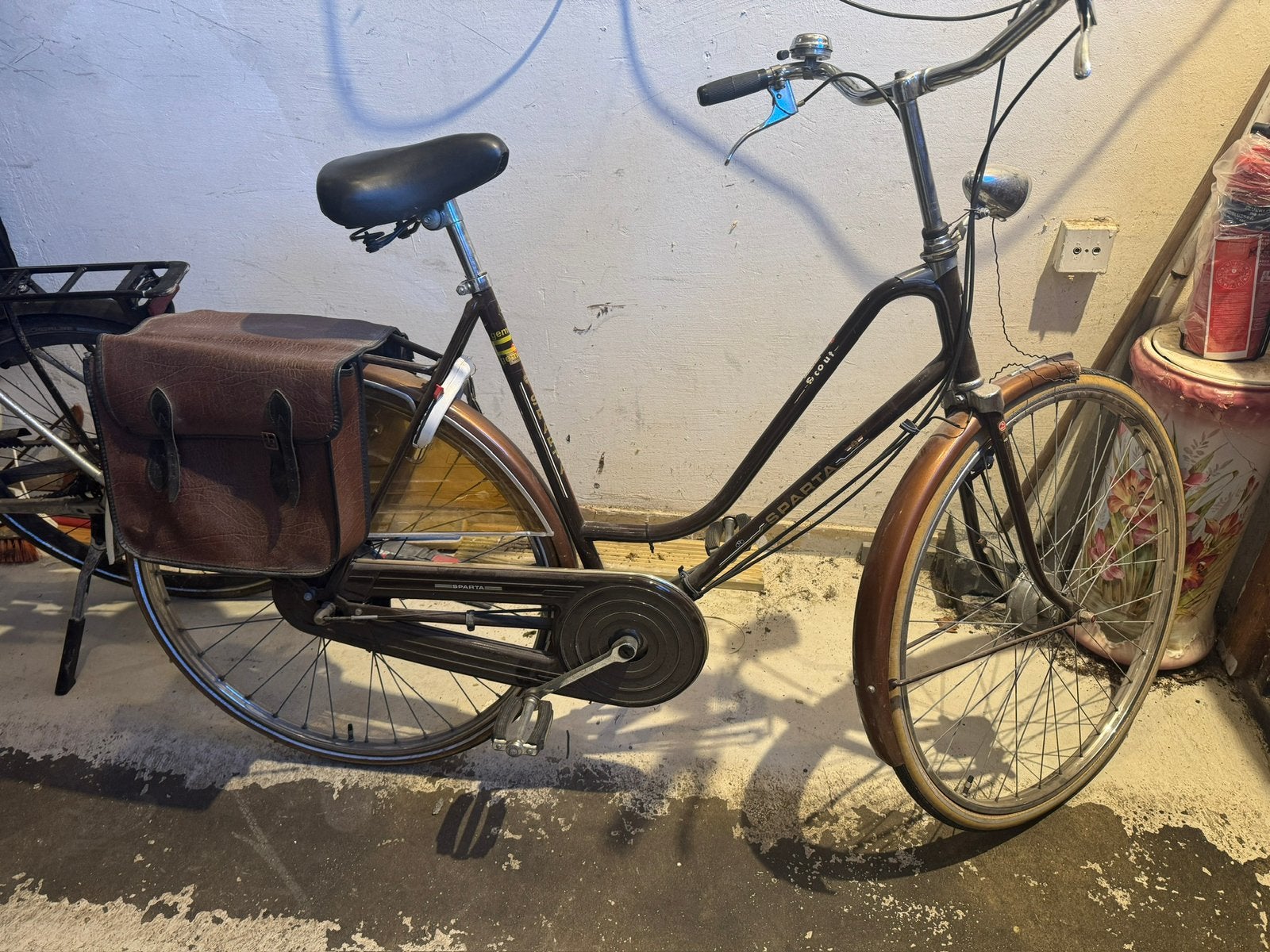 Originele Sparta damesfiets uit jaren 70, Minder dan 10 versnellingen, Gebruikt, Trommelrem, Ophalen