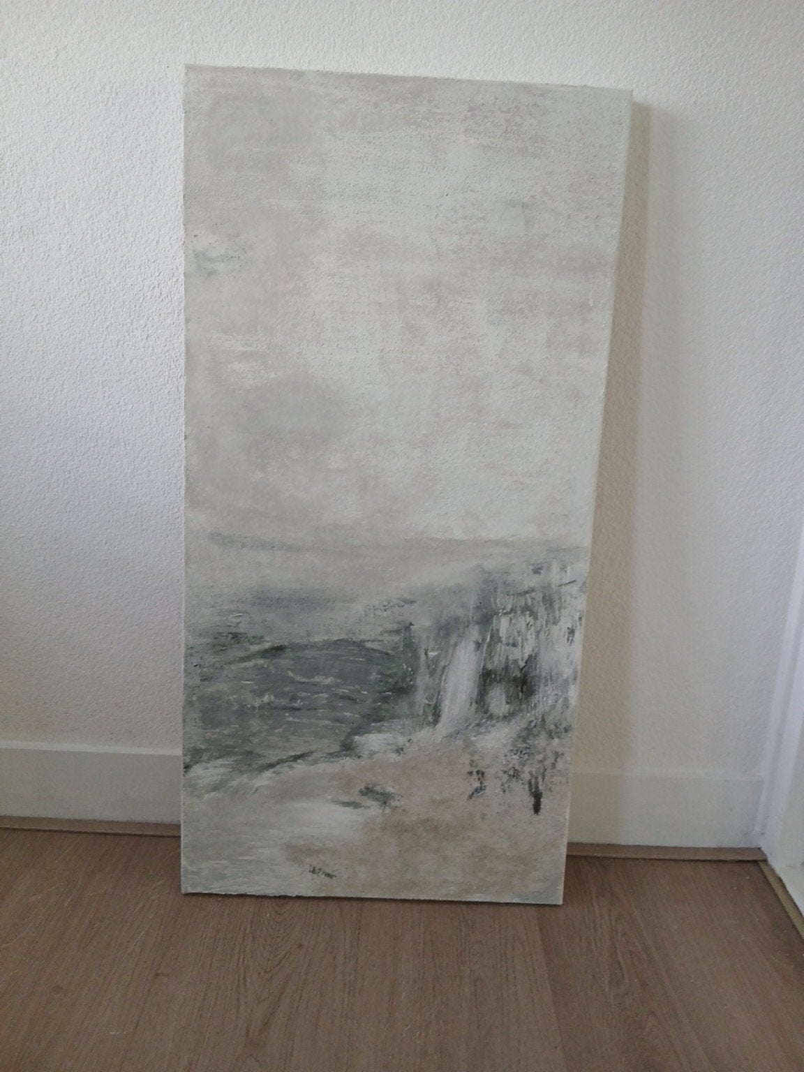 Handgemaakt modern schilderij 50x100, Antiek en Kunst, Kunst | Schilderijen | Abstract, Ophalen