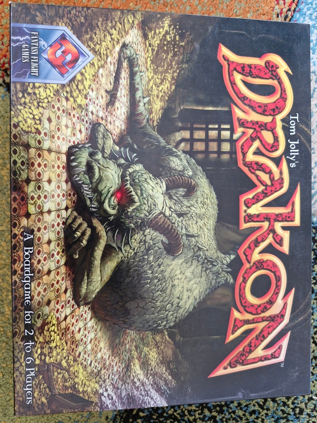 Drakon Bordspel - Fantasy Flight Games, Vijf spelers of meer, Ophalen of Verzenden, Gebruikt, Fantasy Flight Games