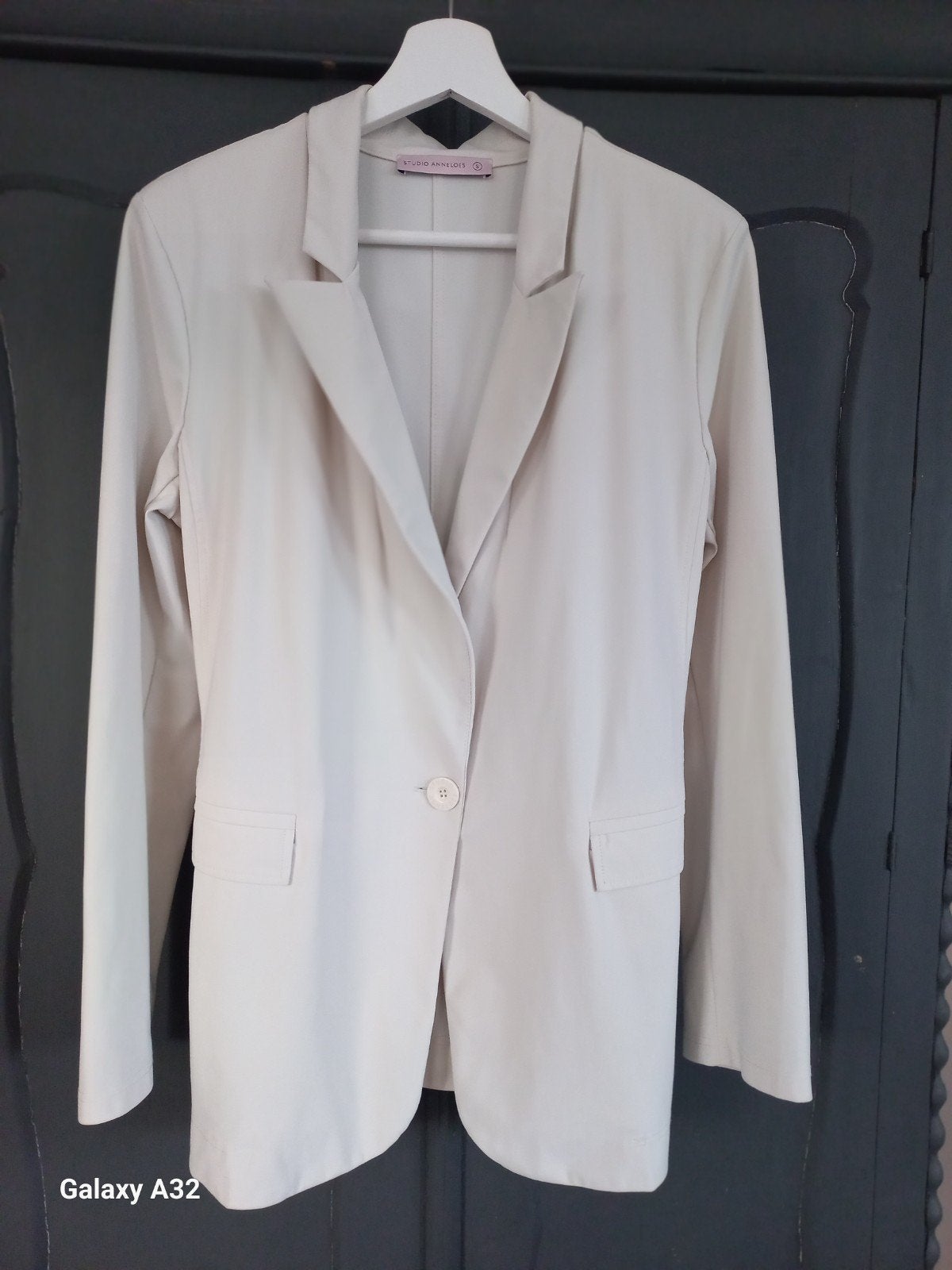 Studio Anneloes Blazer - Kit kleur - maat S, Studio Anneloes, Beige, Ophalen of Verzenden, Zo goed als nieuw