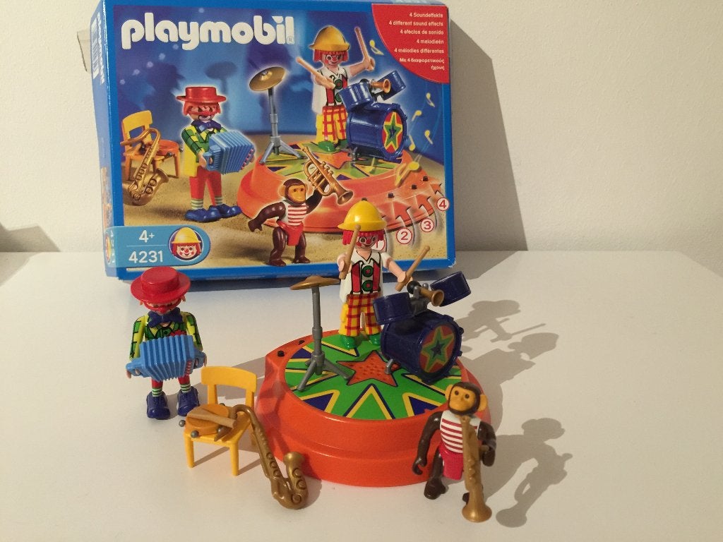 Playmobil circus orkest met muziek 4231, Complete set, Overige typen, Ophalen of Verzenden, Zo goed als nieuw